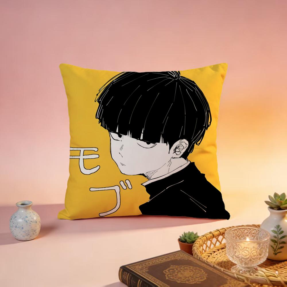 Hot MMob Psycho 100ed Cushion Cover Premium SkinFriendly Pillow Case MultiPurpose for Home Office Travel