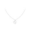 Calvin Klein Warm Heart Series Warm Heart Series Geometric Heart Stainless Steel Necklace Women's Silver 5983016 KJ5AMN000100-Silver F