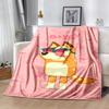 Bluey Friends Adventure Blanket Soft & Cozy Suitable for Chair Picnics Bedding All-Season Use Modern Ideal Gift for Friends Family Couples Picnic