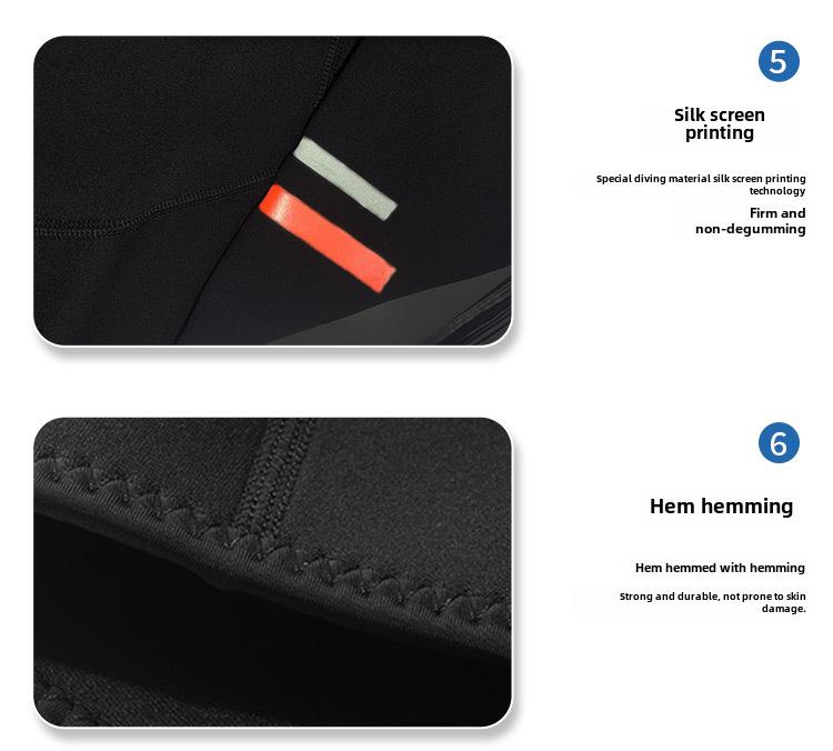 Мужской гидрокостюм с длинным рукавом 1,5 мм - Теплый, защита от холода и солнца, одежда для серфинга