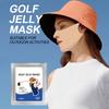 Патч от солнца для гольфа Маска для защиты от УФ-лучей для улицы Увлажняющий гель Маска для ухода за кожей Лифтинг-маска с коллагеном Подходит для занятий спортом на открытом воздухе Велоспорт 40 мл