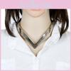 Fashionable V Shaped Women Metal Collar Necklace For Stylish Women