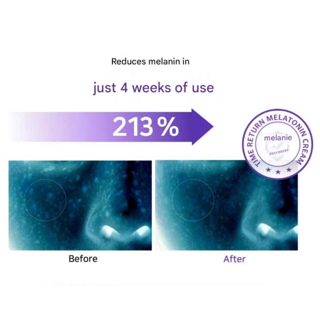 MAXCLINIC Time Return Мелатонин Липосомальный 5% Крем 50г - Антивозрастной и Осветляющий