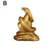 2025 Gold Feng Shui Snake Toad Statue Figurine Coin Money Luck Home Wealth Ornaments Resin Deco R0C2