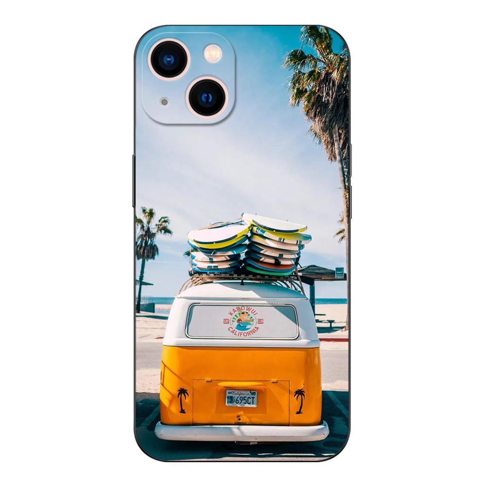 Черный чехол из ТПУ для Samsung Galaxy A03 SM-A035 A03 Core A03S A13 A23 LTE A33 A53 A73 4G 5G Combi Van Surf