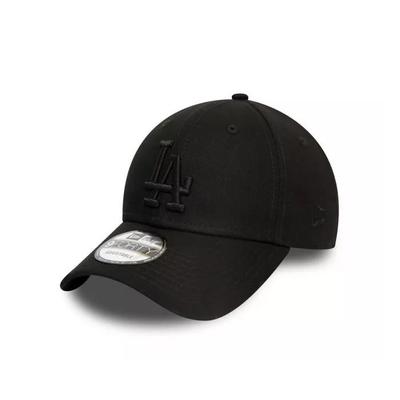 Кепка - New Era - LOS ANGELES DODGERS ESSENTIAL 9FORTY - Черная - 100% хлопок - Изогнутый козырек