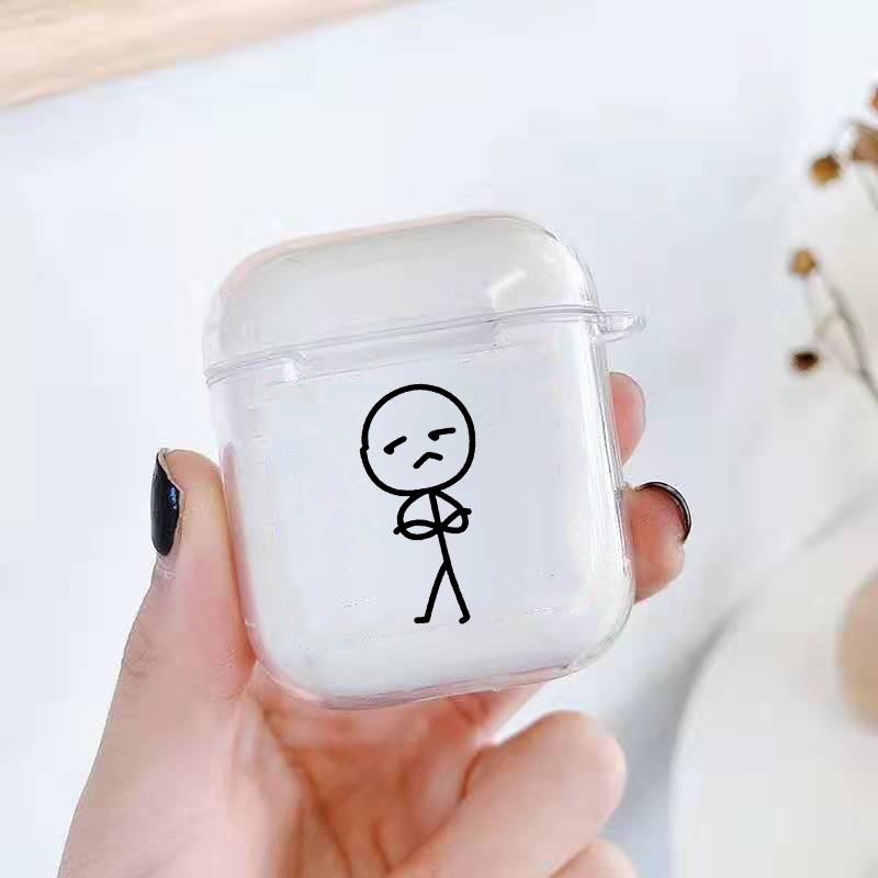 Забавный мужской чехол для Airpods Pro 2, милый креативный защитный чехол с рисунком из мультфильма, коробка для Airpods 1 2 3 Pro Air Pod, чехол Funda
