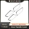4 шт., внутренняя дверная ручка автомобиля из нержавеющей стали, декоративная наклейка, накладка на рамку для Chevrolet Cruze 2009-2015
