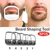 Шаблон формирования бороды: Набор из 5 предметов для стрижки