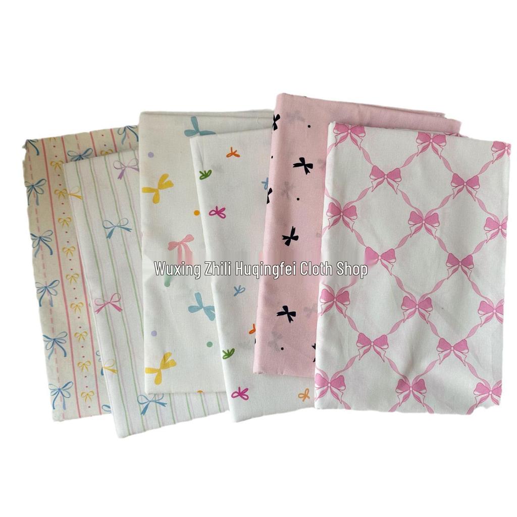 Хлопковая ткань с цветочным цифровым принтом, 40 каунтов, для женской и детской одежды, платьев, домашней одежды и сумок ручной работы