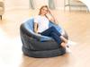 Fotel Dmuchany Empire Chair Jednoosobowy Niebieski Intex 68582 Model 2025