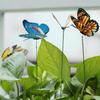 Bonsai Ornaments Fake Butterflies Simulation Color Garden Decoration Artificial Butterfly with Rods