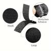 12/24pairs Heavy-Duty Double Sided Adhesive Mounting Strips Interlocking Tape  Reusable Sticky Back Tape for Hanging Organizing