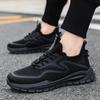 New Men's Shoes All-match Mesh Sports Casual Mesh Shoes Men's Work Non-slip Black Labor Protection Trendy Shoes