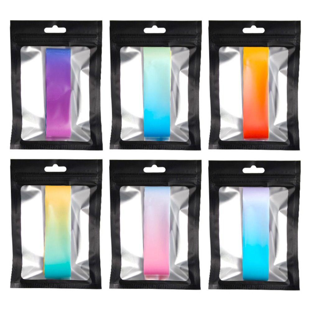 Gradient color Paddle Head Edge Tape Shock Absorption Frame Protective Tape Tournament Use