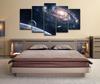 Outer Space Planet Modular 5 Pieces HD Print Painting Picture Modern Decorative Bedroom Wall Art Living Room Home Decor Poster No Frame
