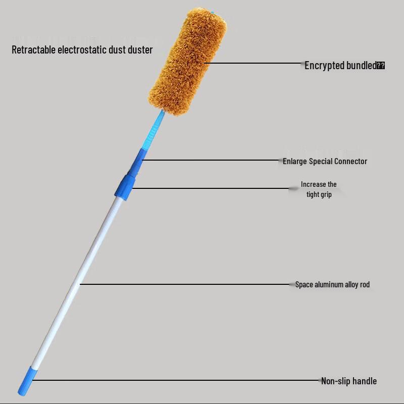 Extendable Microfiber Cleaning Duster