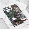 Levi Ackerman Bosilgan Futbolka Shingeki No Kyojin Anime Ko'ylagi Ayollar Y2k Top Harajuku Gotik Grafik Futbolka Anime Figuras