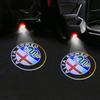 For Alfa Romeo 2026 Hot Sticker Car Door Wireless Welcome Light LED HD Projector Lamp  Decoration For Alfa Romeo 156 159 147 4C 