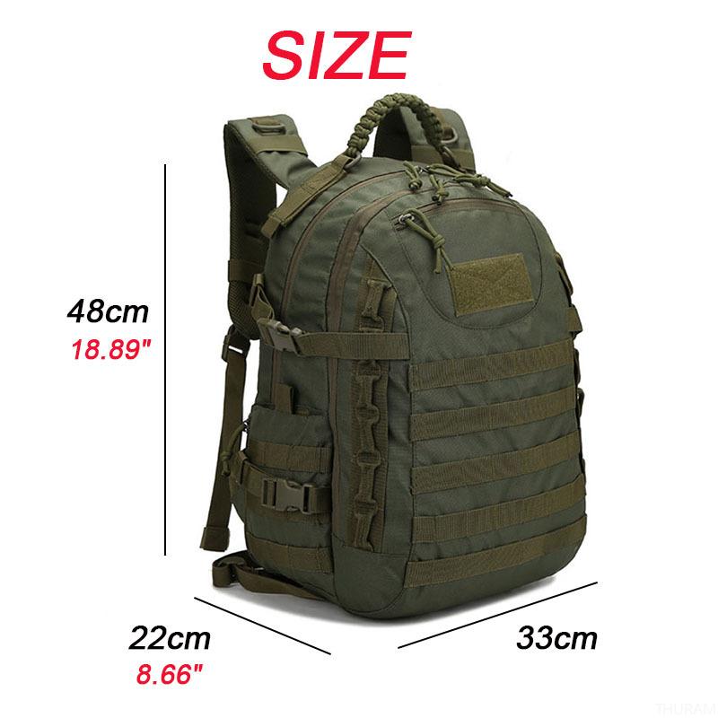 1000D нейлон водонепроницаемый походный рыболовный охотничий рюкзак военный рюкзак тактический спортивный кемпинг пеший туризм