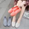 Fashion Summer Waterproof Hollow-out Breathable Low-Cut Sandals Nurse Shoes Women's Hole Shoes Mother Shoes Beach Shoes White Sandals
