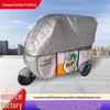 Универсальный чехол для электрического трехколесного велосипеда - Хлопковая подкладка, утолщенная Оксфордская ткань для защиты от снега, мороза, солнца и теплоизоляции