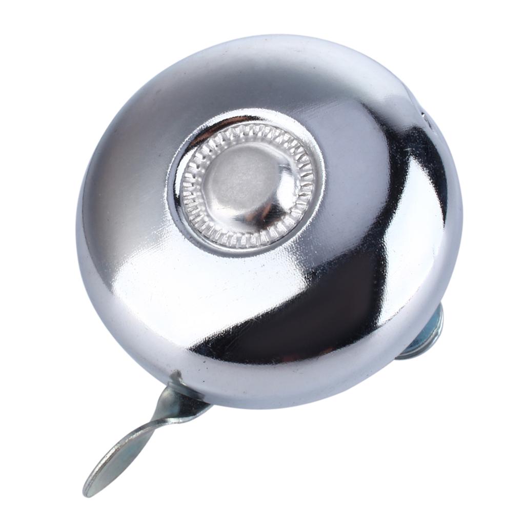 Retro Metal Ring Bike Bicycle Cycling Handlebar Loud Horn Bell Sound Alarm Silve