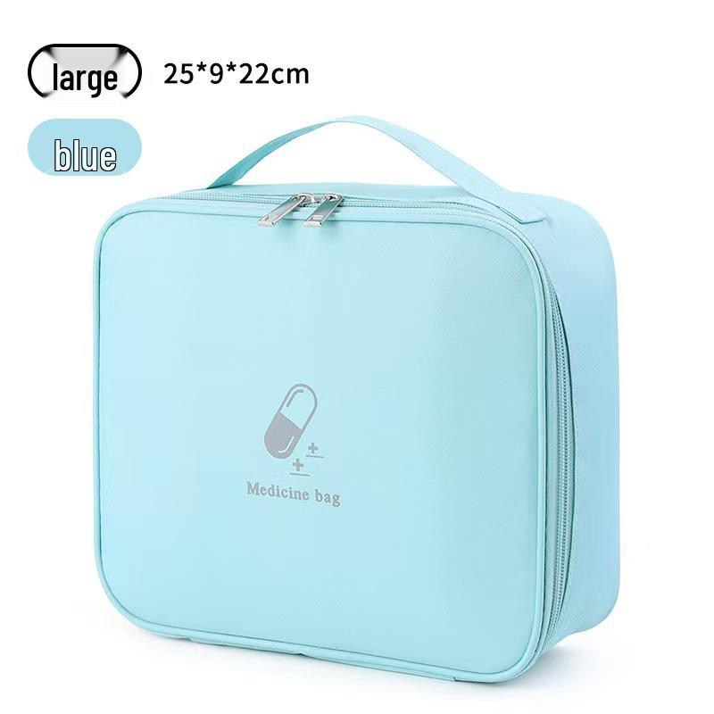 Travel Medical First Aid Kit: Portable Emergency Health Pack for Home, Outdoor, Kids, Students.