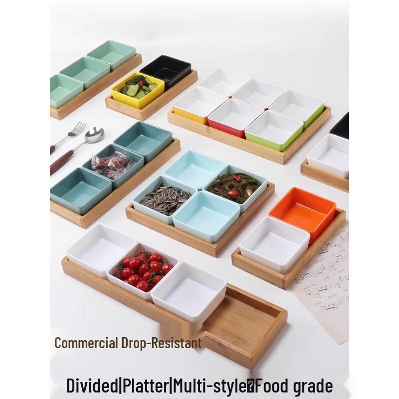 Japanese Style 6-Compartment Snack Serving Set