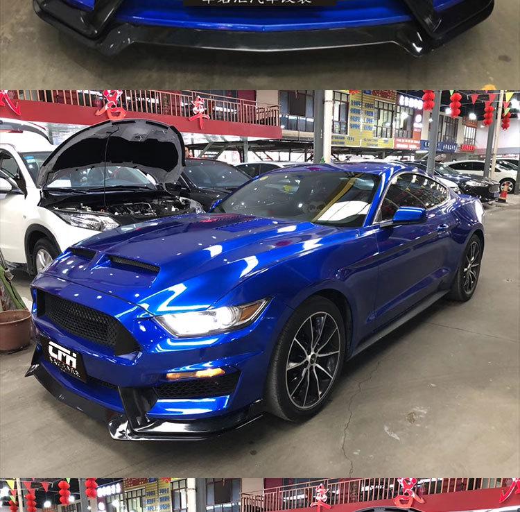 15-17 Ford Mustang Cervini Vented Cooling Hood for Modified Models