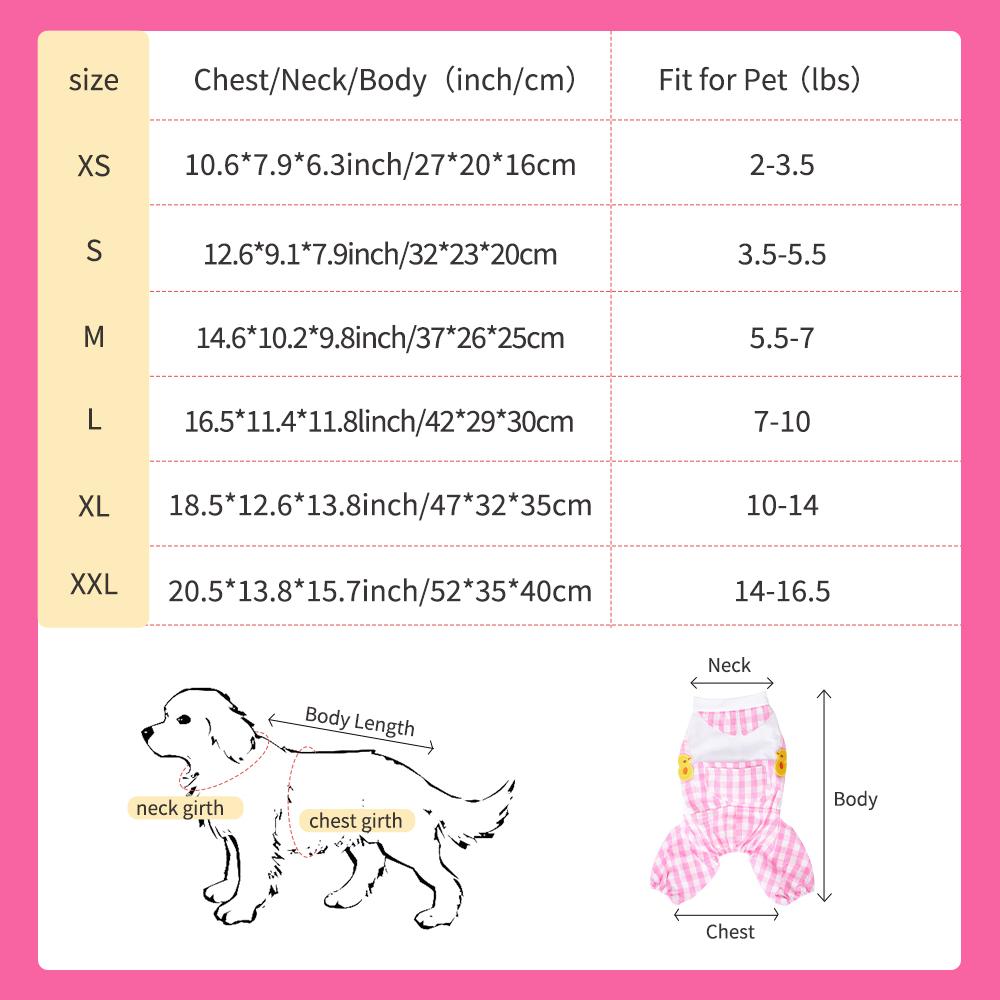 Одежда для собак, летние весенние комбинезоны для больших, маленьких и средних собак, комбинезон для домашних животных, кавайная одежда, одежда для домашних животных, одежда для щенков чихуахуа
