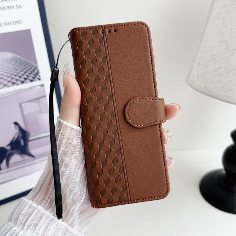Leather Flip Purse Holder Phone Case For Samsung Galaxy Z Fold 7 6 5 4 3 Fold7 Fold6 Fold5 Wallet Card Cover Back Bag