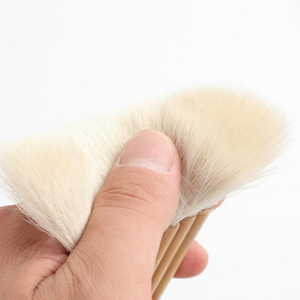 Плоские кисти Hake, мягкие овечьи кисти Hake, художественная щетина для рисования, кисть для мытья акварели, керамика