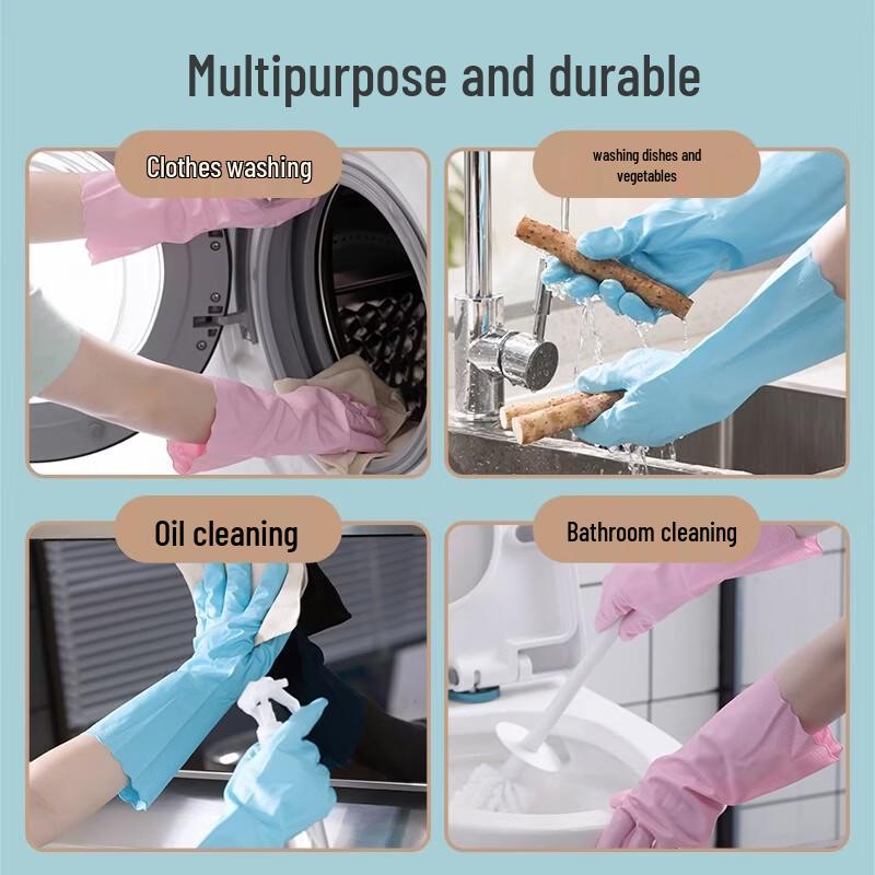 CHAHUA Durable Household Cleaning Gloves