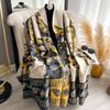 Winter Elegance Cashmere Scarf For Women Paisley Shawl Female Pashmina Luxury Brand Poncho Thick Blanket Warm Bufanda Echarpe