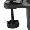 Black Clip On Cup Holder Rotatable Mug Holder Durable Desk Cup Holder  Home School Office Dorm