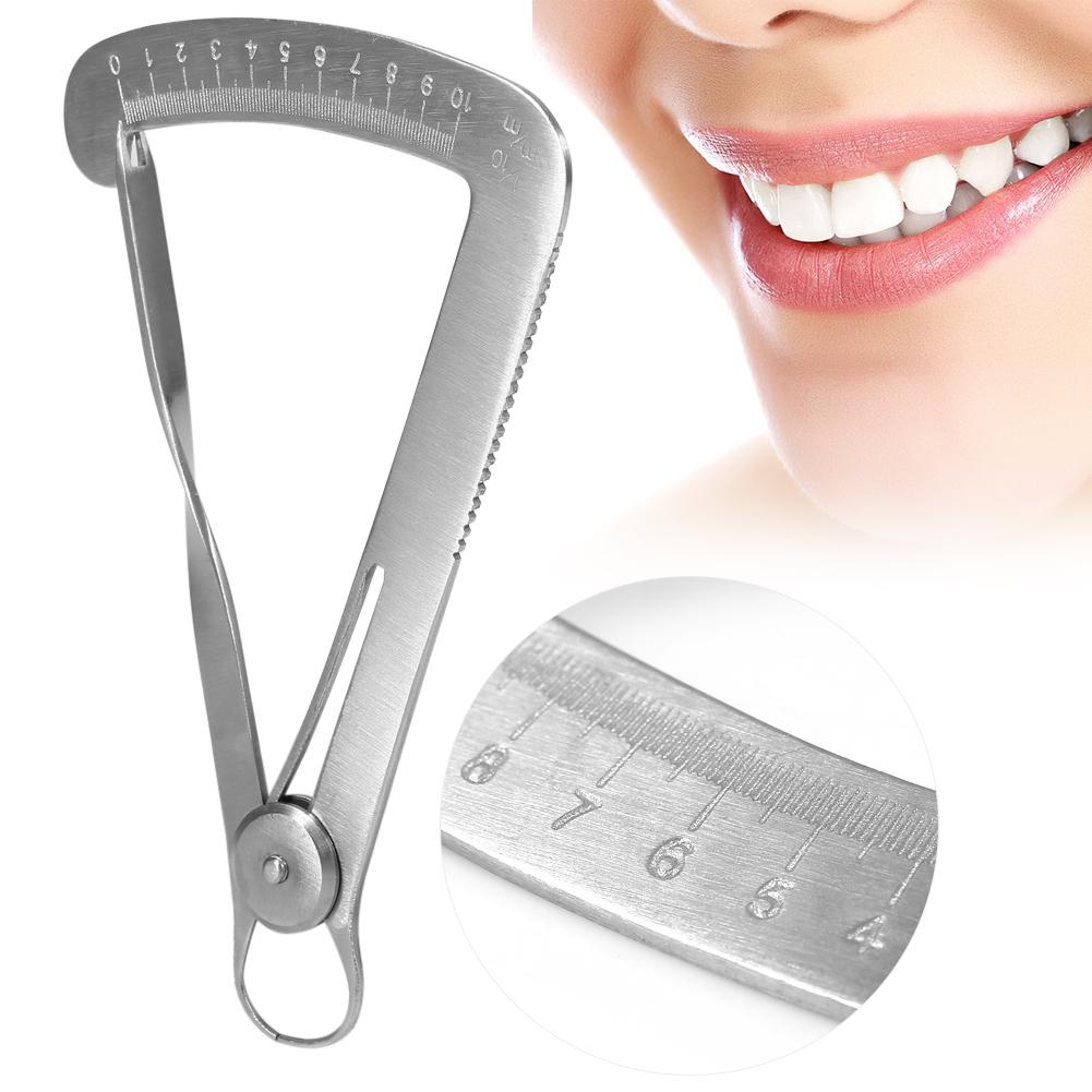 Stainless Steel Dental Crown Gauge Caliper Surgical Instruments Measuring Tool For Metal/Wax