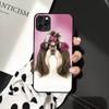 Чехол для телефона с изображением щенка ши-тцу Shitzu для iPhone 11 12 13 mini pro XS MAX 8 7 6 6S Plus X 5S SE 2020 XR