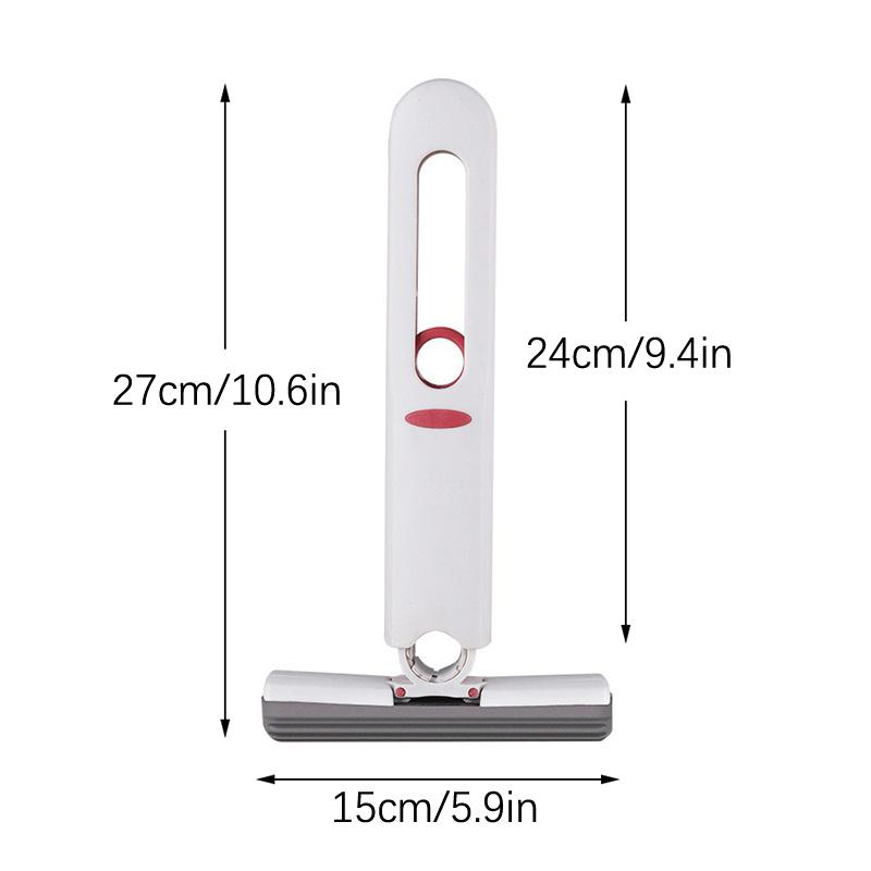 Мини-швабра для чистки, портативная самовыжимающаяся швабра для окон, стеклоочиститель для экрана, стол, очиститель, автомобильный портативный дворник, инструмент для уборки дома на открытом воздухе