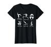 Gymnastics Balance Beam Funny Gymnastics Acrobatic Dance T-shirt