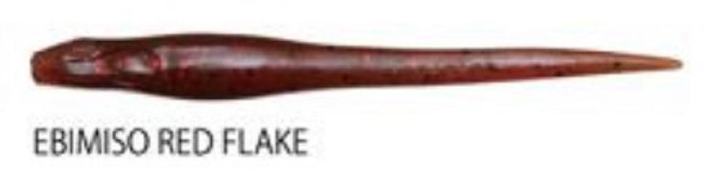 Megabass Soft Lure Hazedong 3 Inches Ebimiso Red Flake (0480)