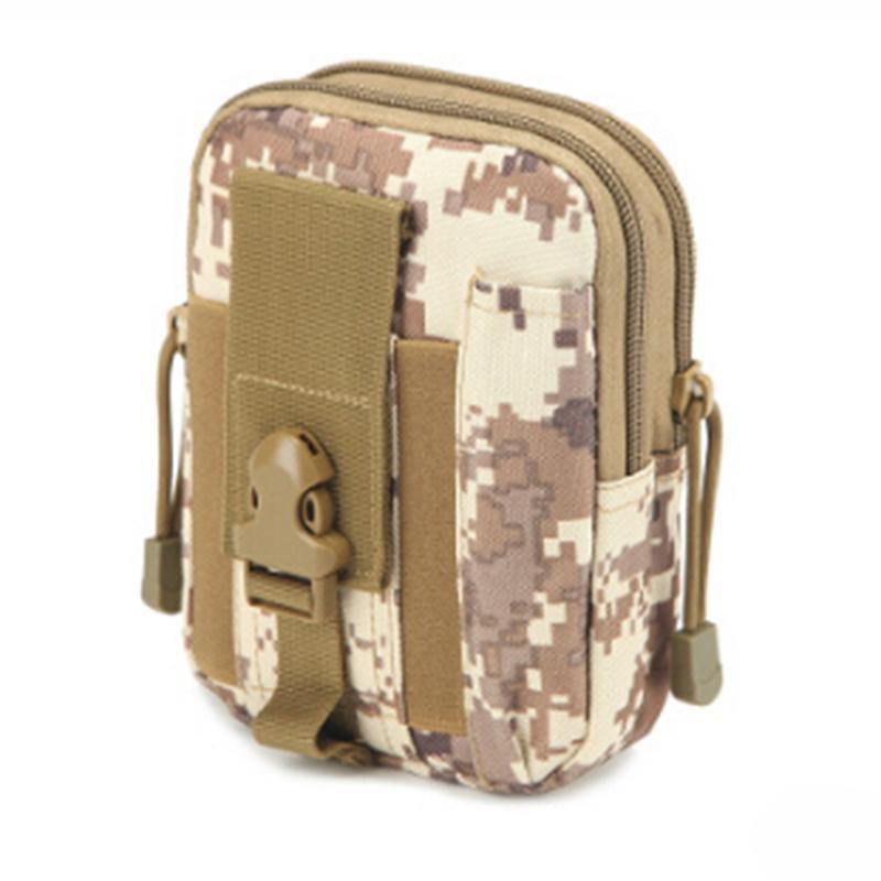 Мужская Холщовая Сумка Поясная Сумка Поясная Сумка Рюкзак Тактическая Мини-Поясная Сумка
