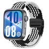 Магнитный плетеный ремешок для Huawei Watch Fit 4 Pro 3 Нейлоновая петля Браслет для спорта для Huawei Fit3 Fit4 4Pro Аксессуары для ремешка