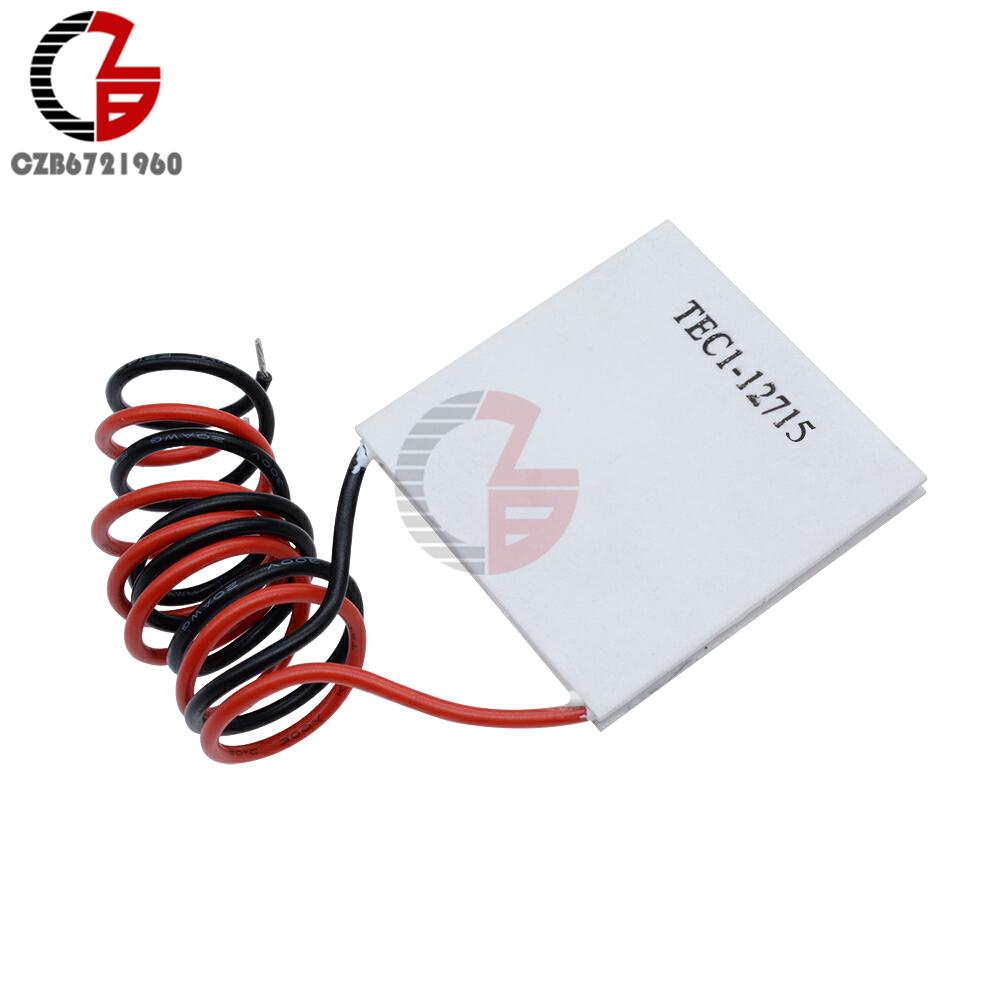 TEC1-12715 TEC1-12706 TEC1-12703 Refrigeration Unit Radiator 40X40MM 12V Cooler Peltier Thermoelectric Element Module