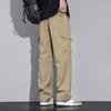 Мужская летняя одежда Y2K Повседневные брюки-карго со шнурком Спортивные штаны Спортивные штаны для бега Прямые брюки Уличная одежда Корейская одежда