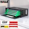 HAILE 19-дюймовая одномодовая волоконно-оптическая распределительная рама ODF для монтажа в стойку