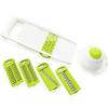 7pcs/set Vegetable Fruit Potato Mandoline Slicer Peeler Dicer Cutter Chopper Grater Vegetable Cutter Kitchen Accessories Tools