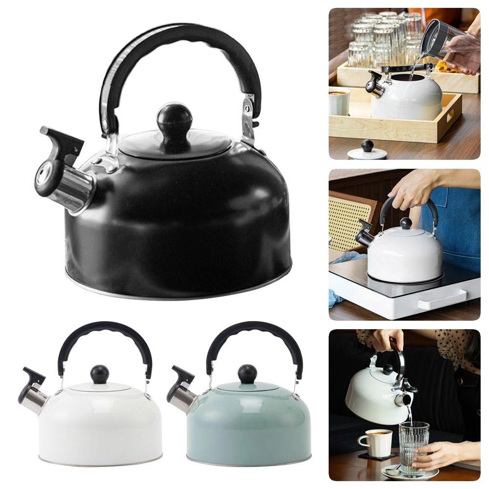 Restaurant for Hiking Cooking Stove Gas Water Kettle Teapot for Trips Teakettle Whistling Kettle