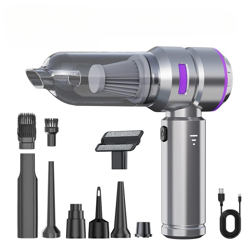4-in-1 handheld vacuum cleaner, 22000PA, equipped with a brushless motor and three speed settings.