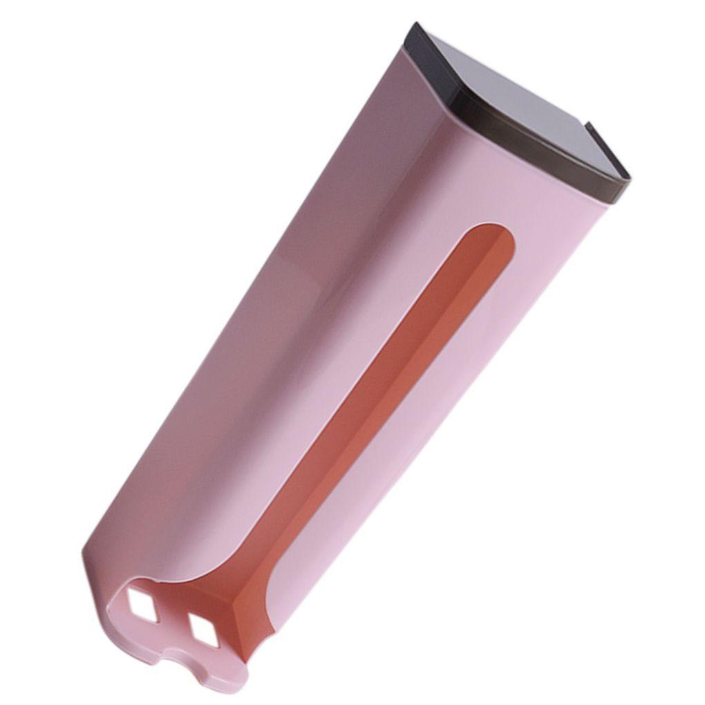 Home Kitchen Grocery Bag Holder Wall Mount Storage Dispenser Plastic Container